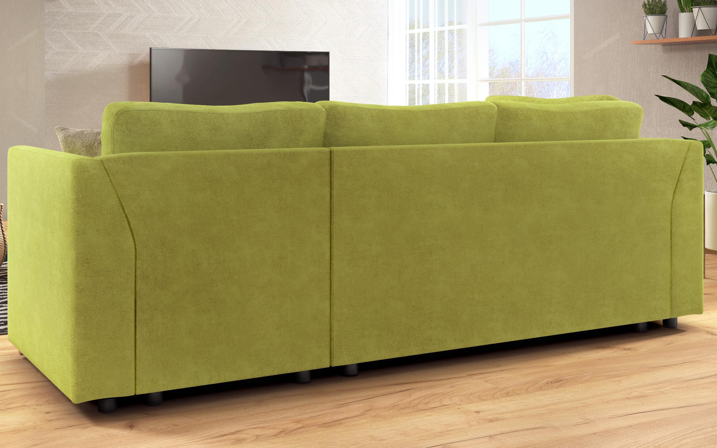 Coltar extensibil Toscana S, verde + maro deschis  7